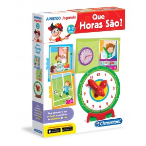 Aprendo Jogando - Que horas são? - Clementoni 